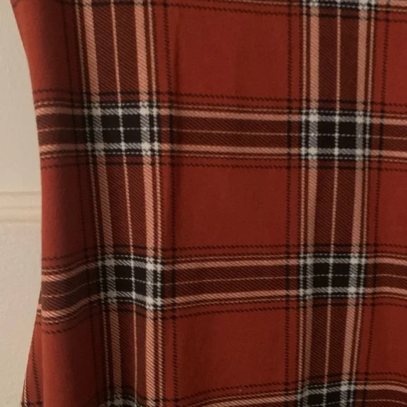 urban outfitters plaid short sleeve dress size S - Picture 5 of 5